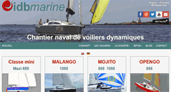 Desktop Screenshot of idbmarine.com